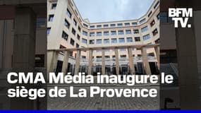  CMA Média inaugure le Grand Central à Marseille, qui accueillera le nouveau siège de La Provence