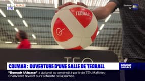 Colmar: ouverture d'une salle de teqball, discipline qui mélange le foot et le tennis de table
