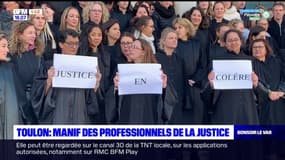 Toulon: les professionnels du secteur de la justice en colère