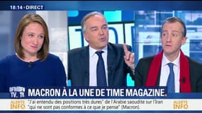 Emmanuel Macron à la Une de Time Magazine