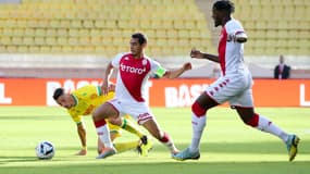 Wissam Ben Yedder lors de Monaco-Nantes