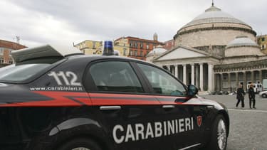 Image d'illustration - Une voiture de la gendarmerie italienne stationnée dans le centre de Naples