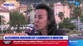 Exclu BFM Nice Côte d'Azur : Alexandra Masson est candidate à la mairie de Menton