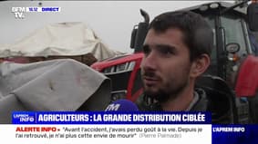 "S'il faut durer, on durera, ce n'est pas ça qui nous fait peur": à Bressols, dans le Tarn-et-Garonne, agriculteurs ciblent une centrale d'achats qui dessert tout le sud de la France