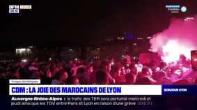 Coupe du monde: la joie des Marocains de Lyon