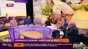 Les histoires de Charles Magnien  : Fromage et sommeil, alerte job de rêve ! - 24/01