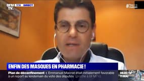 Bruno Maleine (Ordre des pharmaciens) sur les masques: "Nous n'avons pas encore suffisamment de stocks"