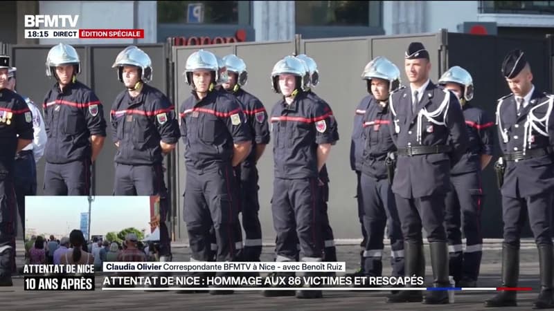 10 ans après, Nice rend hommage aux victimes de l'attentat du 14-Juillet