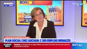 Quelle analyse de fond porter sur le plan social mené chez Auchan? 