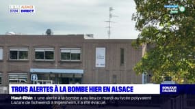 Alsace: trois alertes à la bombe dans des lycées mardi 17 octobre
