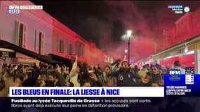 Les Bleus en finale: les images de liesse à Nice 