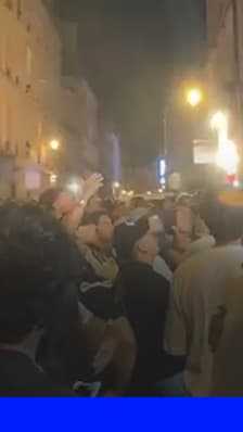 La déception des supporters argentins après la défaite de leur équipe