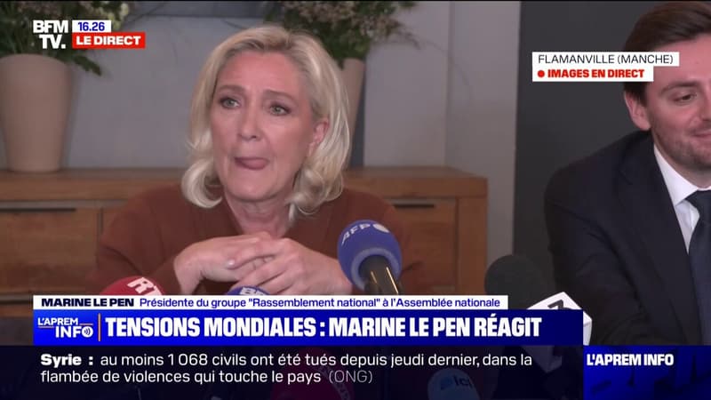 Marine Le Pen : La menace principale aujourd'hui, c'est le terrorisme islamiste