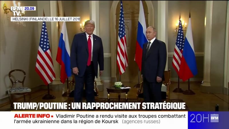 Entre Donald Trump et Vladimir Poutine, un rapprochement stratégique