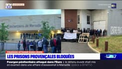 Attaque d'un fourgon pénitentiaire en Normandie: les agents en colère, les prisons provençales bloquées
