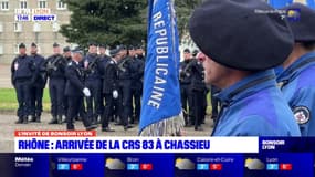 Rhône: Matthieu Pancrazi commente l'arrivée de la CRS 83 dans le Rhône