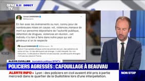 Policiers agressés à Lyon: le "délinquant étranger" évoqué par Gérald Darmanin est mis hors de cause, annonce le parquet