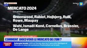 Ligue 1: comment jugez-vous le mercato de l'OM?