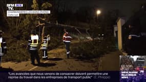 Tempête Elsa: 11.000 personnes sont privés d'électricité dans la Loire et il y a déjà des dégâts