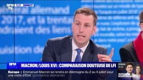 Pour Charles Sitzenstuhl (Renaissance), les perturbations des déplacements d'Emmanuel Macron sont le fait "d'une minorité radicalisée"