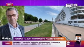 Bordeaux : la zone d'amarrage des paquebots déplacée ?