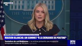 Rencontre Trump/Poutine: la porte-parole du président américain parle d'un sommet "à la demande de Poutine"