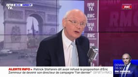 Patrick Stefanini estime qu'"Éric Ciotti a été maladroit en utilisant la formule d'un 'Guantanamo à la française'"