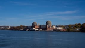 L'ancienne centrale nucléaire Indian Point Energy Center, située le long de l'Hudson au nord de New York, le 30 octobre 2022 (photo d'illustration).