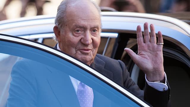 Juan Carlos Ier, le 1er avril 2018