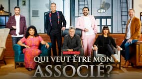 Visuel de promotion de la saison 5 de l'émission de M6 "Qui veut être mon associé?".