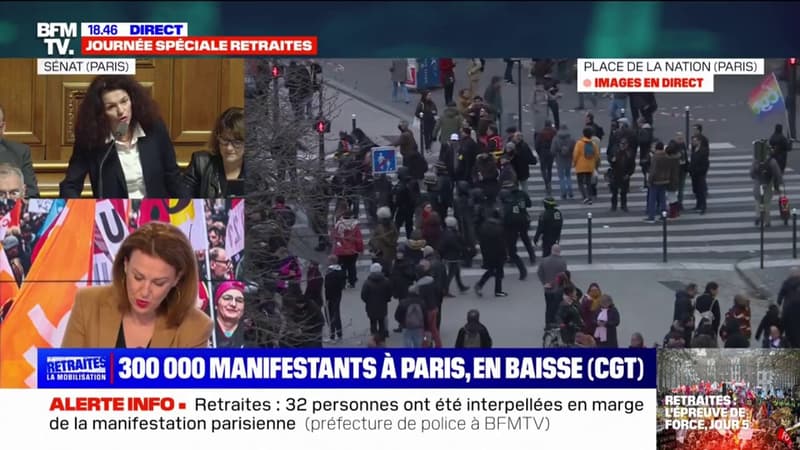 Réforme des retraites: les chiffres des manifestations à travers la France