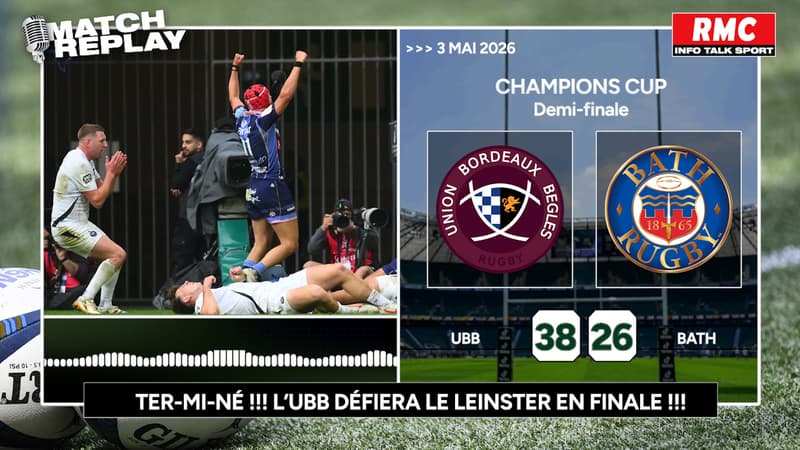 UN COMBAT DE BOXE, les comms RMC de UBB 38-26 Bath