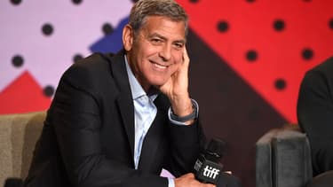 George Clooney à Toronto en septembre 2017