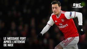 Le message fort d'Özil après l'attentat de Nice