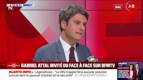 Ministres "franco-français": Gabriel Attal dénonce des propos  "insupportables" de Roger Chudeau (RN)