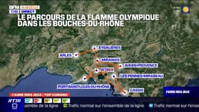 J'M mes jeux: le parcours détaillé de la flamme olympique dans les Bouches-du-Rhône