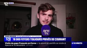 Tempête Caetano : 18 000 foyers toujours privés de courant - 23/11
