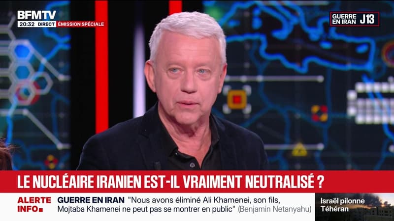 Iran: "Tant que ce régime existera, il voudra au moins aller jusqu'au seuil nucléaire", estime Bruno Tertrais, directeur adjoint de la Fondation pour la recherche stratégique