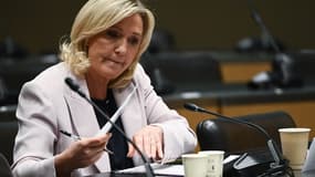 Marine Le Pen devant la commission d'enquête sur les ingérences étrangères à l'Assemblée nationale le 24 mai 2023 