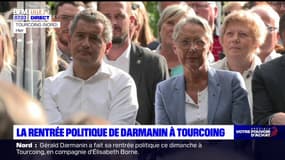 Nord: la rentrée politique de Darmanin à Tourcoing