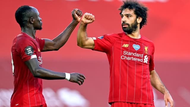 Mané et Salah - Liverpool