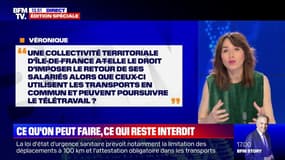 Une collectivité territoriale peut-elle imposer le retour au travail de ses salariés actuellement en télétravail? BFMTV répond à vos questions