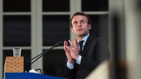 Emmanuel Macron, le 10 janvier 2017.