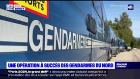 Nord: les gendarmes ont mené une importante opération tempête 59