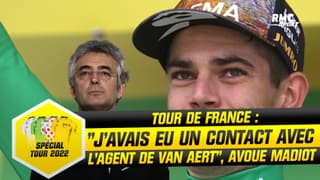 Tour de France : "J'avais eu un contact avec l'agent de Van Aert", avoue Madiot