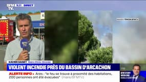 Un violent incendie s'est déclaré sur la commune d'Arès en Gironde, 200 personnes évacuées