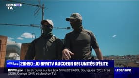 LIGNE ROUGE - Paris 2024: avec les snipers des unités d'élite lors de l'arrivée de la flamme à Marseille