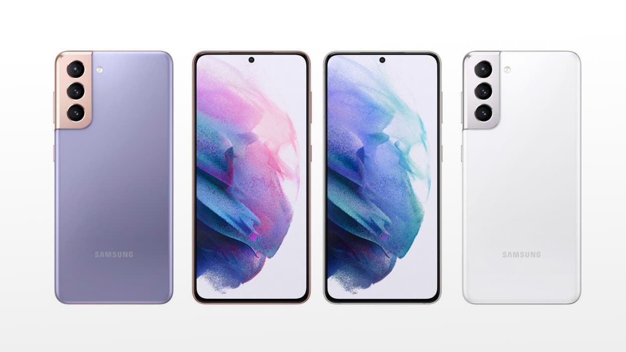Deux déclinaisons du Samsung Galaxy S21