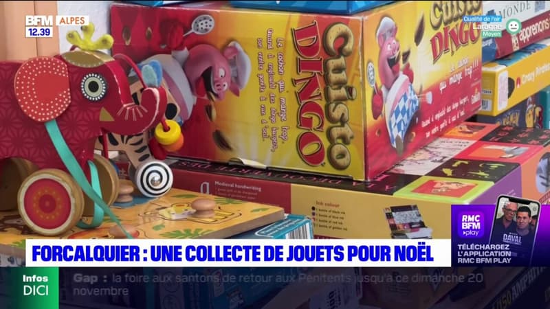 Forcalquier: la municipalité organise une collecte de jouets pour noël