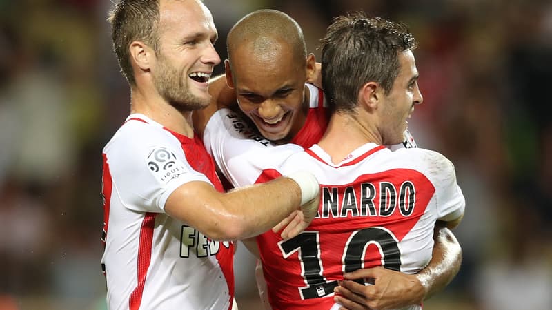 Valère Germain - Fabinho - Bernardo Silva